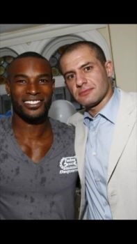 Ronn Torossian with Tyson Beckford
