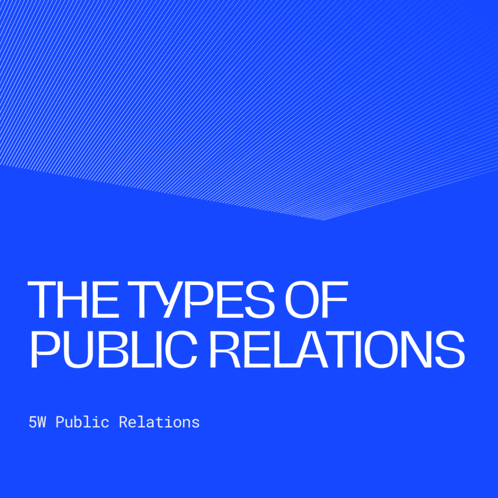 The Types Of Public Relations - Ronn Torossian