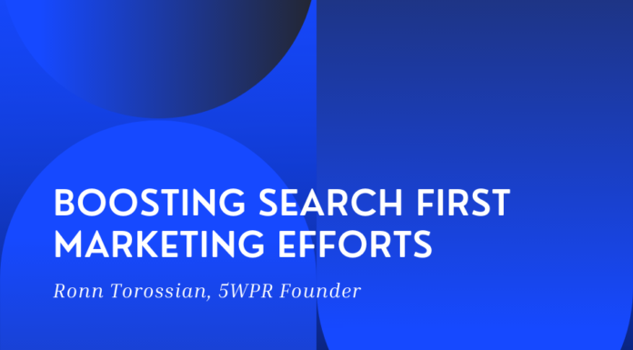 Boosting Search First Marketing Efforts
