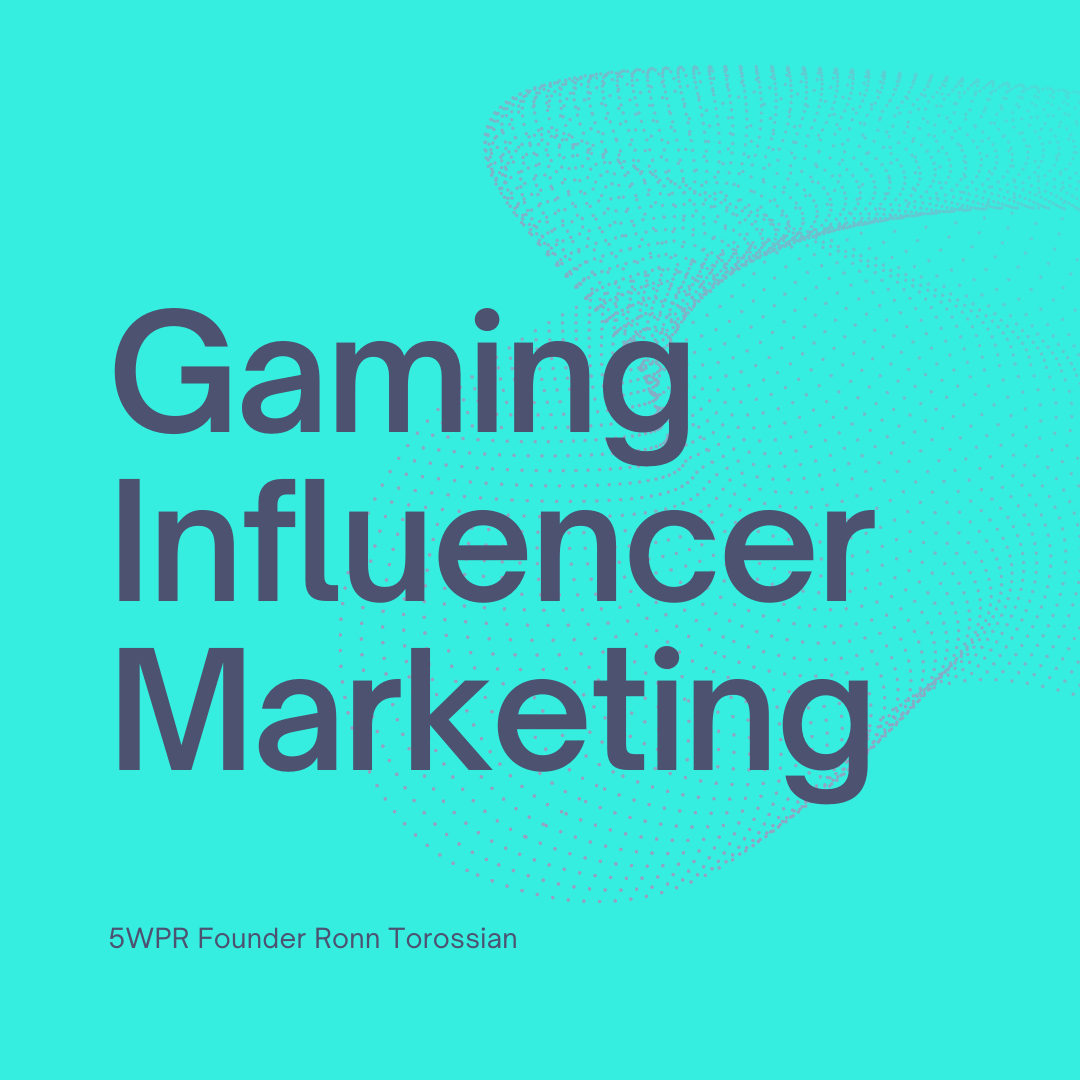 Gaming Influencer Marketing