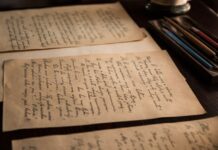 handwritten letter